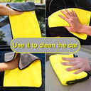 Professional Microfiber Car Cleaning Towel Set for Detailing