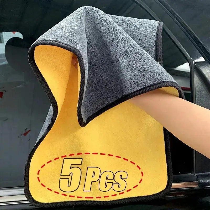 Professional Microfiber Car Cleaning Towel Set for Detailing