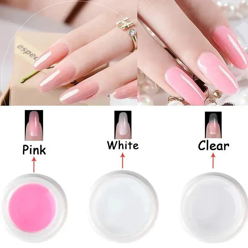 Professional Nail Art Set With UV Lamp And Gel Polish Kit