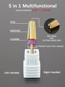 Professional Nail Drill Bits Set Precision Gel Remover