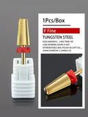 Professional Nail Drill Bits Set Precision Gel Remover