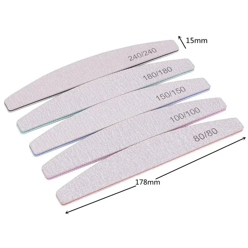 Professional Nail File Set Precision Shaping Kit Tools