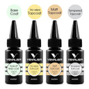 Professional Nail Gel Refill Kit Safer Vibrant Shine Easy Application