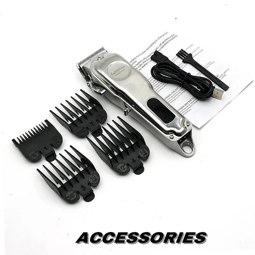 Professional Pet Grooming Clipper Premium Metal Trimmer Kit