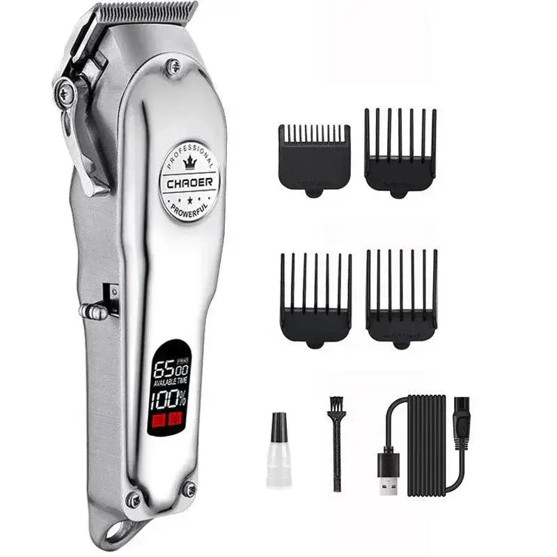 Professional Pet Grooming Clipper Premium Metal Trimmer Kit