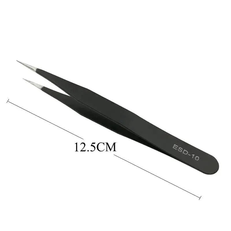 Professional Precision Eyelash Extension Tweezers Set