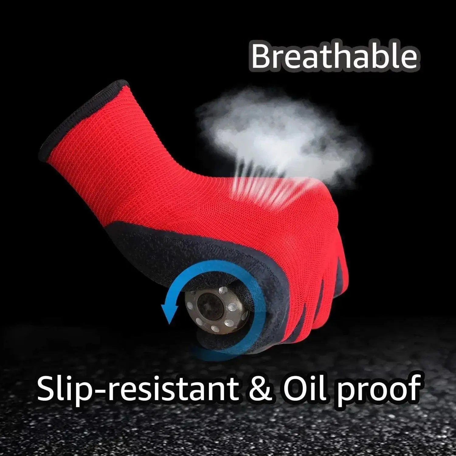 Nylon Protective Work Gloves For All Tasks Safety Plus