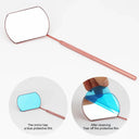 Professional Stainless Steel Eyelash Extension Mirror for Makeup Artists