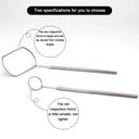 Professional Stainless Steel Eyelash Extension Mirror for Makeup Artists