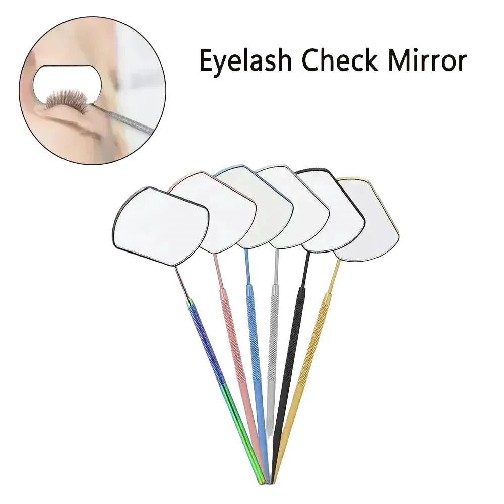 Makeup Tools for Artists Lash Precision — eyelash check mirror