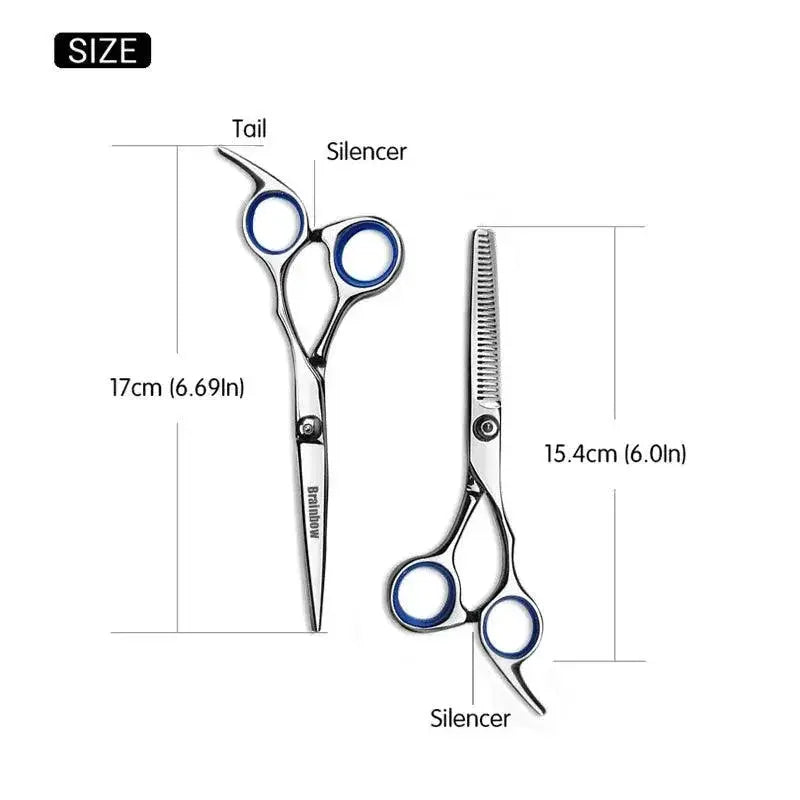 Professional Stainless Steel Hair Scissors Precision Cutting