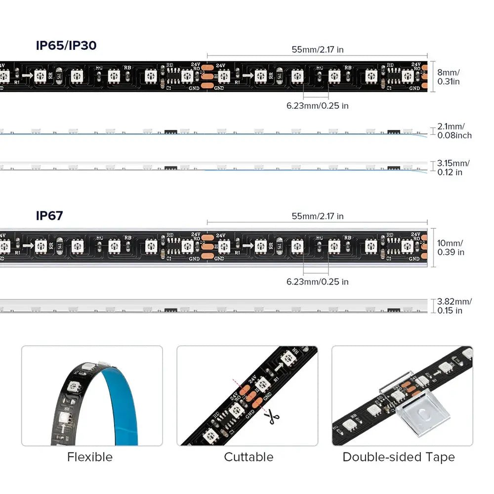 Programmable 24V LED Strip for Theaters