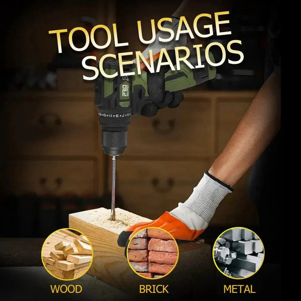 Prostormer 17V Cordless Brushless Drill 55Nm Torque