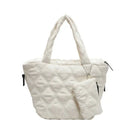 Lightweight Puffer Tote Bag for Travel