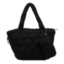 Lightweight Puffer Tote Bag for Travel