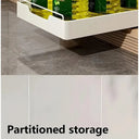 Glide-Out Cabinet Organizer for Kitchens