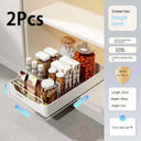 Glide-Out Cabinet Organizer for Kitchens