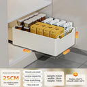 Glide-Out Cabinet Organizer for Kitchens