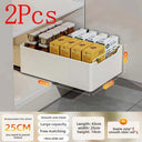 Glide-Out Cabinet Organizer for Kitchens