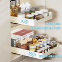 Glide-Out Cabinet Organizer for Kitchens