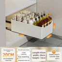 Glide-Out Cabinet Organizer for Kitchens