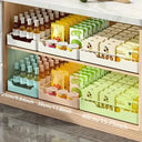 Glide-Out Cabinet Organizer for Kitchens