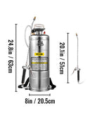 VEVOR Stainless Steel Hand Pump Sprayer for Garden Use