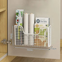 No Drill Wrap Holder for Kitchen Cabinet