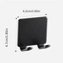 Punch-free Razor Holder Stylish Space Aluminum Bathroom Hook