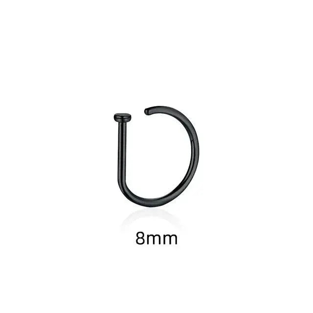 Stainless Nose Ring Nonpiercing Jewelry — product view 10