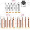 Precise Solder Tip Set for Electronics