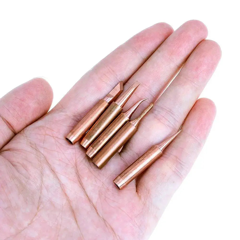Copper Lead Free Solder Tips Set For Precision Soldering