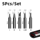 Pure Copper Soldering Iron Tips Set: Upgrade Precision Quality