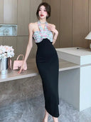 Easy Wear Halterneck Dress For Women