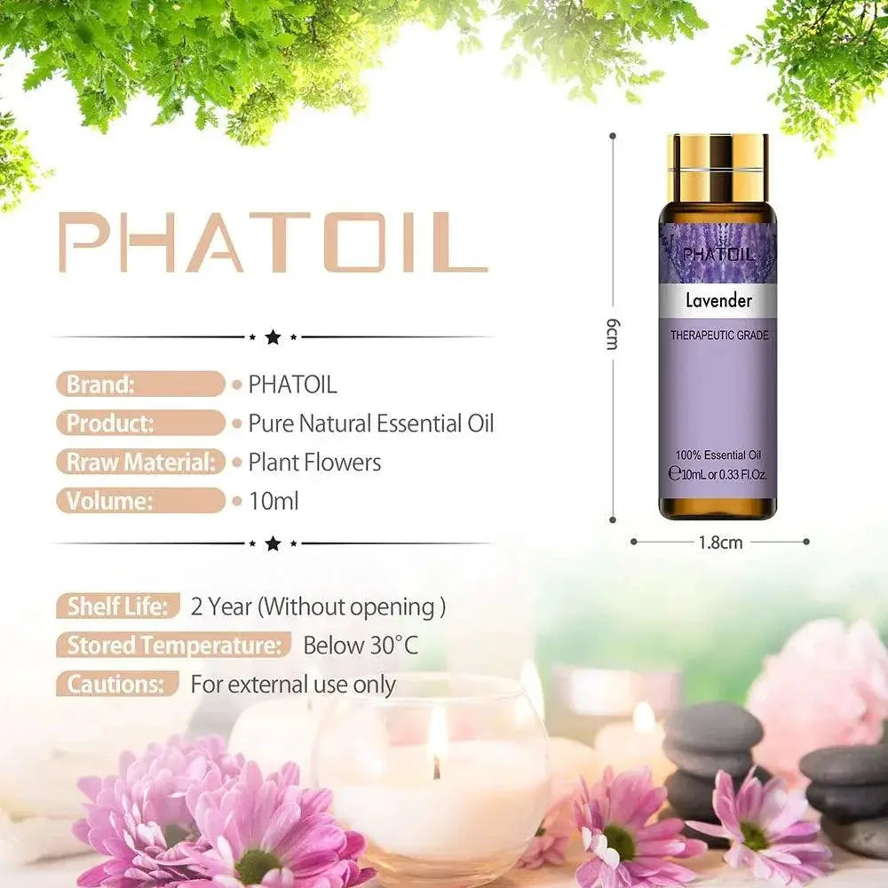Pure Plant Extract Oil Set For Natural Aromatherapy Wellness