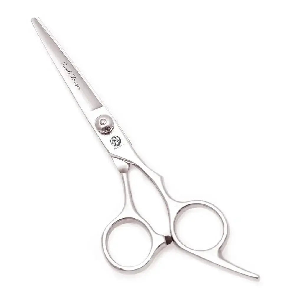 Purple Dragon Hair Cutting Shears Set Barber Scissors