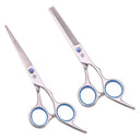 Purple Dragon Professional Hair Cutting Shears Set Stylish Barber Scissors