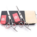 Purple Dragon Professional Hair Cutting Shears Set Stylish Barber Scissors