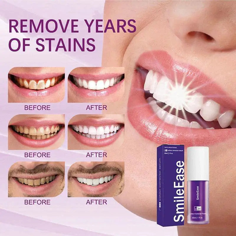 Purple Mint Infusion Teeth Whitening Toothpaste Max Strength