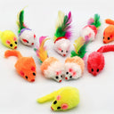 Catnip Plush Mice for Indoor Cats Fun