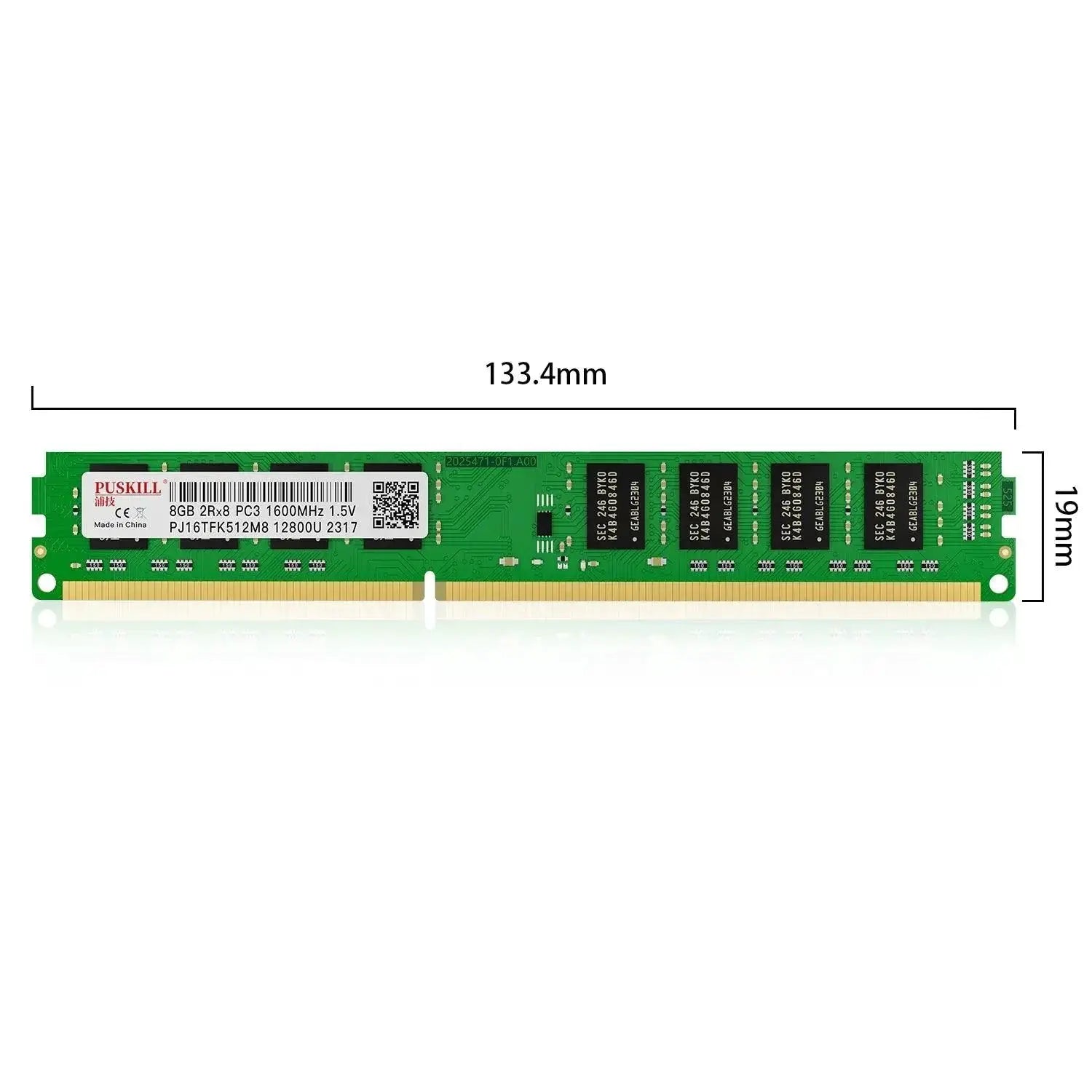 PUSKILL DDR3 Desktop RAM High Performance Memory Upgrade