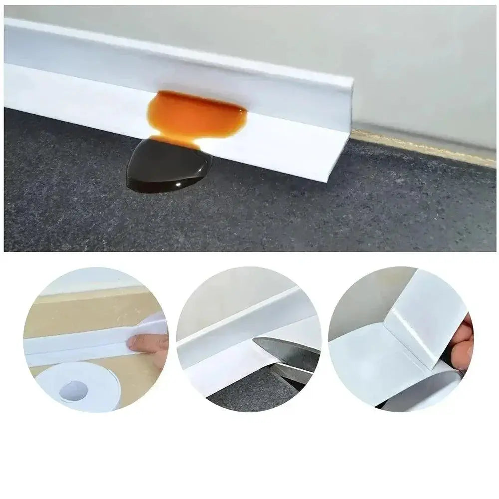 PVC Bathroom Waterproof Sealing Tape Leak Prevention Install