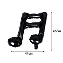 PVC Guitar Microphone Balloon Rock Star Musical Note Toys