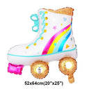 PVC Guitar Microphone Balloon Rock Star Musical Note Toys