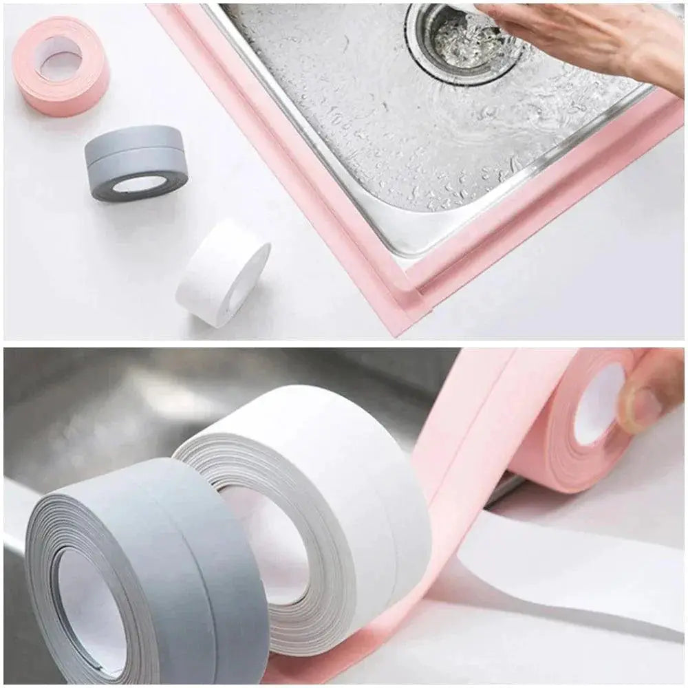 PVC Sealing Strip Tape Waterproof Mildew Proof For Kitchens