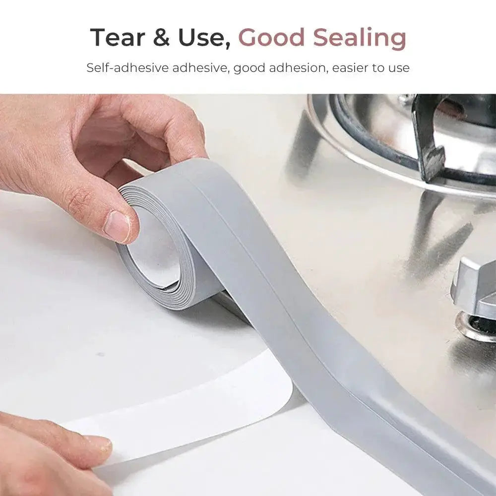 PVC Sealing Strip Tape Waterproof Mildew Proof For Kitchens