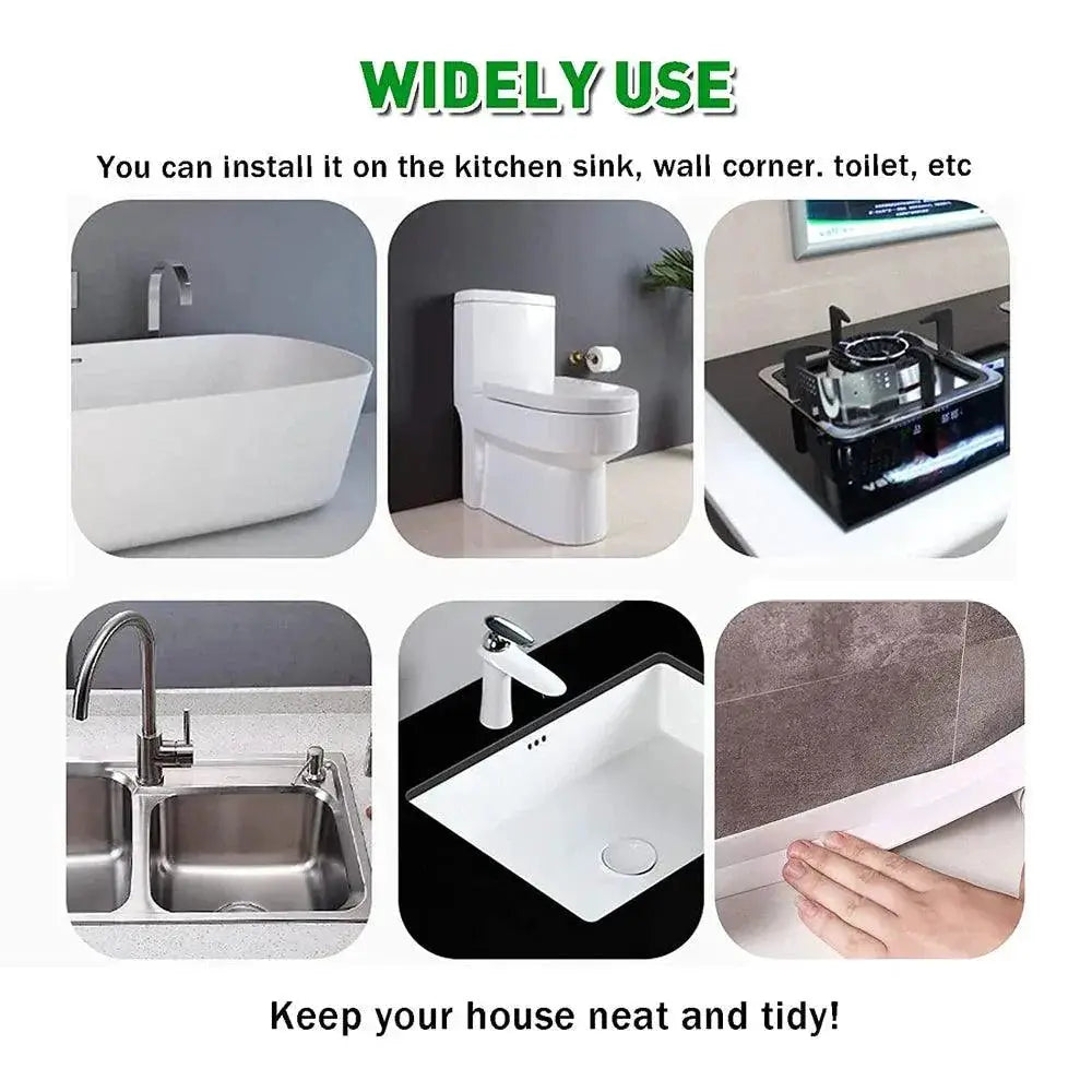 PVC Waterproof Sealing Tape For Kitchen Bathroom Caulk
