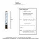 PwwQmm Mini USB LED Table Lamp Portable Reading Desk Light