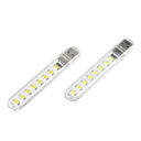 PwwQmm Mini USB LED Table Lamp Portable Reading Desk Light