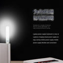PwwQmm Mini USB LED Table Lamp Portable Reading Desk Light